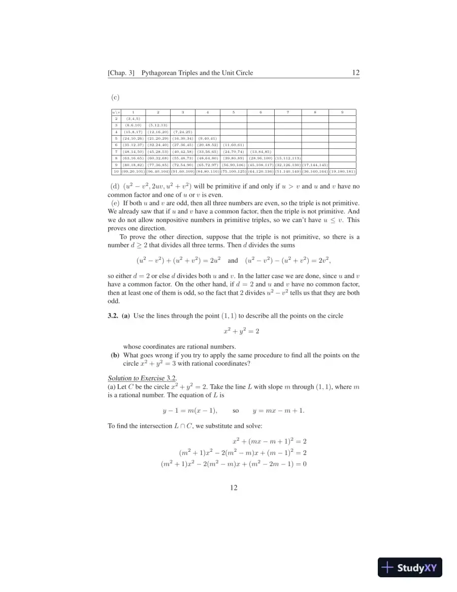 Solution Manual for A Friendly Introduction to Number Theory, 4th Edition, page 16