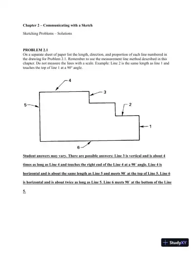 Print Reading for Engineering and Manufacturing Technology 3rd Edition Solution Manual - Page 5 preview image