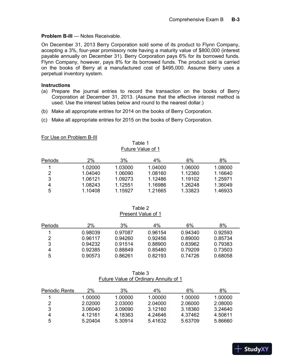 Test Bank For Intermediate Accounting, 15th Edition, page 16