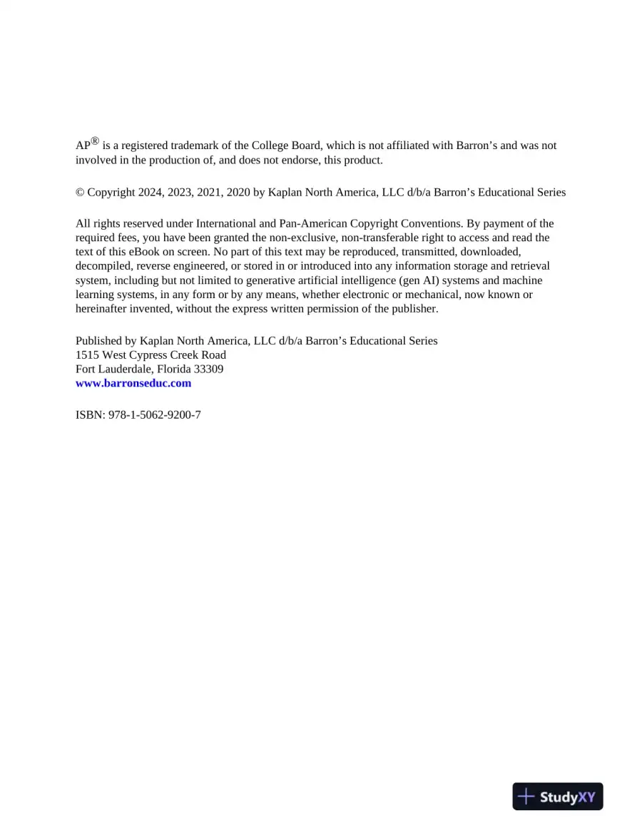 AP Computer Science Principles Premium, 2025: Prep Book with 6 Practice Tests + Comprehensive Review (2025), page 4