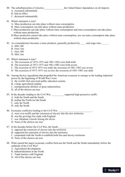 Economics 11th Edition Test Bank - Page 11 preview image