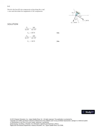 Solution Manual for Engineering Mechanics Statics, 13th Edition - Page 27 preview image