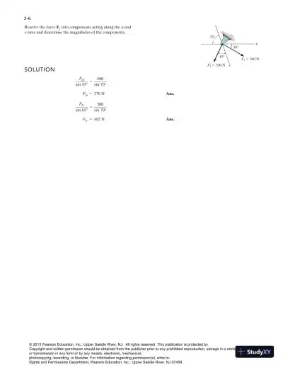 Solution Manual for Engineering Mechanics Statics, 13th Edition - Page 28 preview image