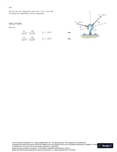 Solution Manual for Engineering Mechanics Statics, 13th Edition - Page 31 preview image