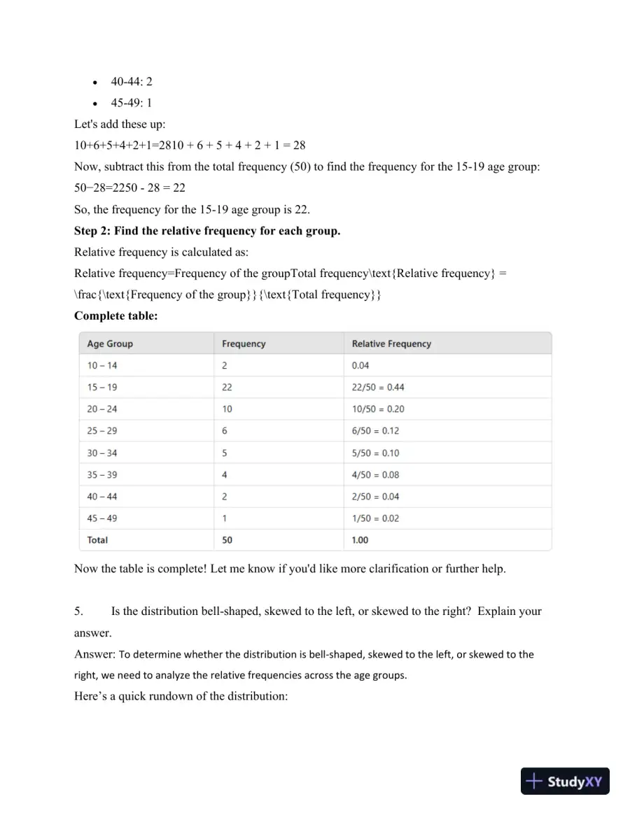 Comprehensive Statistical Analysis And Probability Problems, page 6