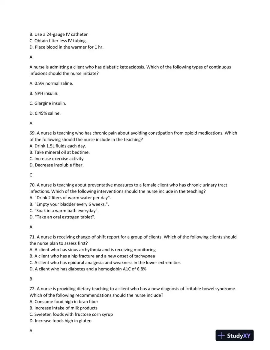 ATI Childcare Predictor Exam With Answers (113 Solved Questions), page 13