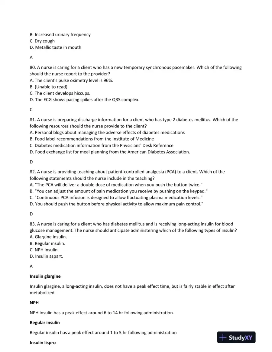 ATI Childcare Predictor Exam With Answers (113 Solved Questions), page 15