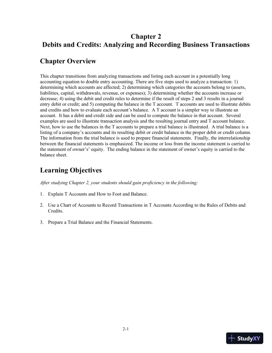 Class Notes for College Accounting: A Practical Approach, 14th Edition, page 13