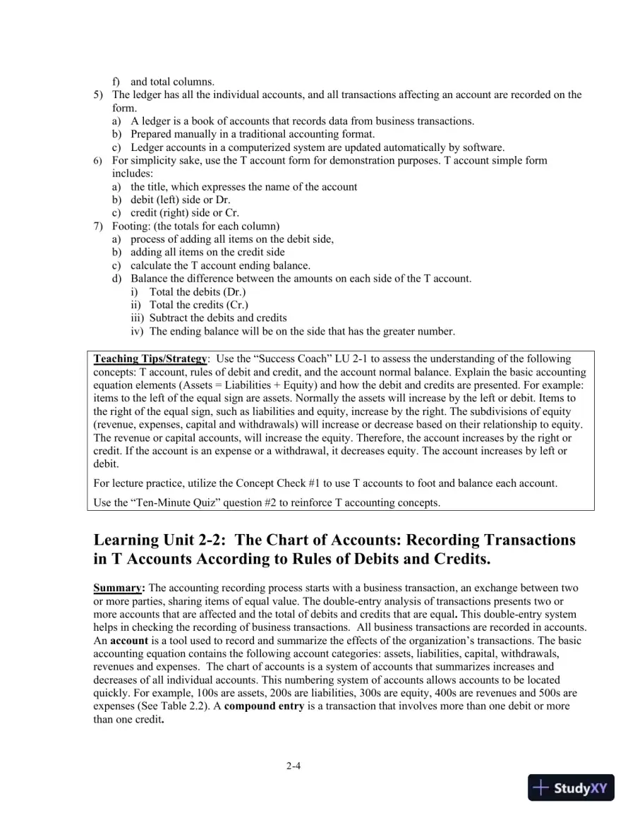 Class Notes for College Accounting: A Practical Approach, 14th Edition, page 16