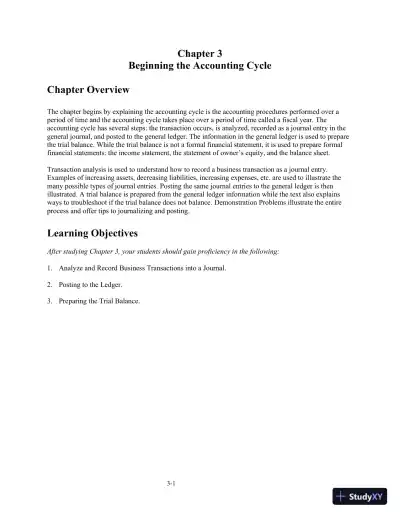 Class Notes for College Accounting: A Practical Approach, 14th Edition - Page 22 preview image