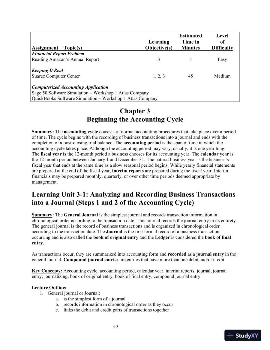 Class Notes for College Accounting: A Practical Approach, 14th Edition, page 24