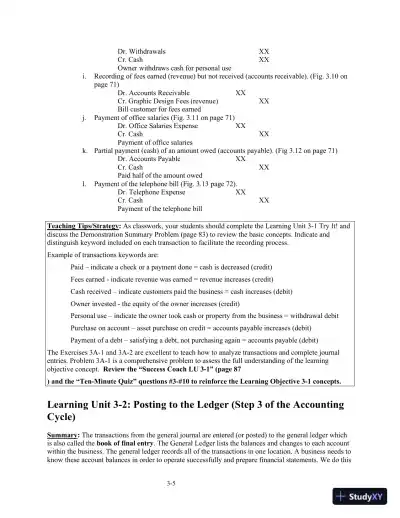Class Notes for College Accounting: A Practical Approach, 14th Edition - Page 26 preview image