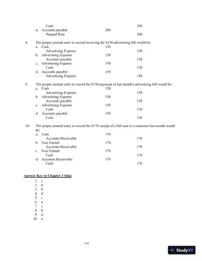 Class Notes for College Accounting: A Practical Approach, 14th Edition - Page 30 preview image