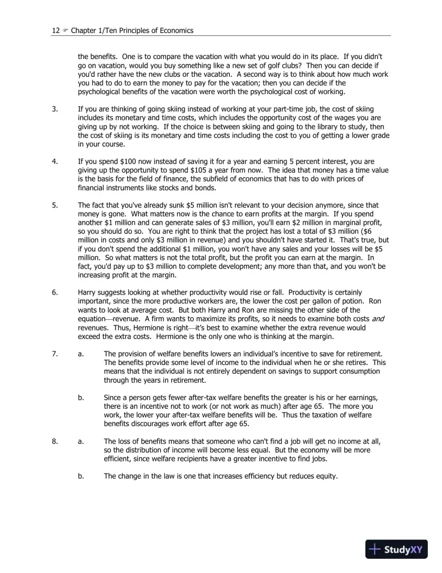Principles Of Macroeconomics , 5th Canadian Edition Solution Manual, page 13