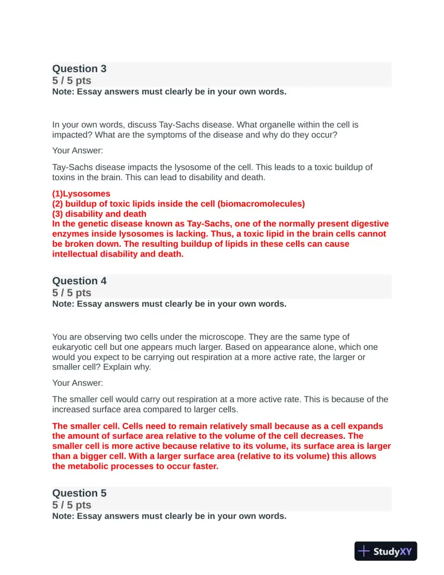 BIOD151 Anatomy and Physiology Final Exam With Answers (23 Solved Questions), page 4