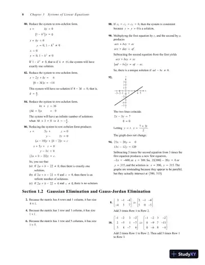 Elementary Linear Algebra, 8th Edition Solution Manual - Page 11 preview image