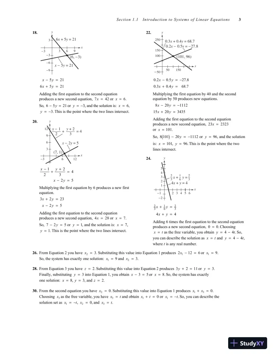 Elementary Linear Algebra, 8th Edition Solution Manual, page 6