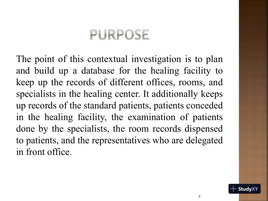 Hospital Database 2, page 5