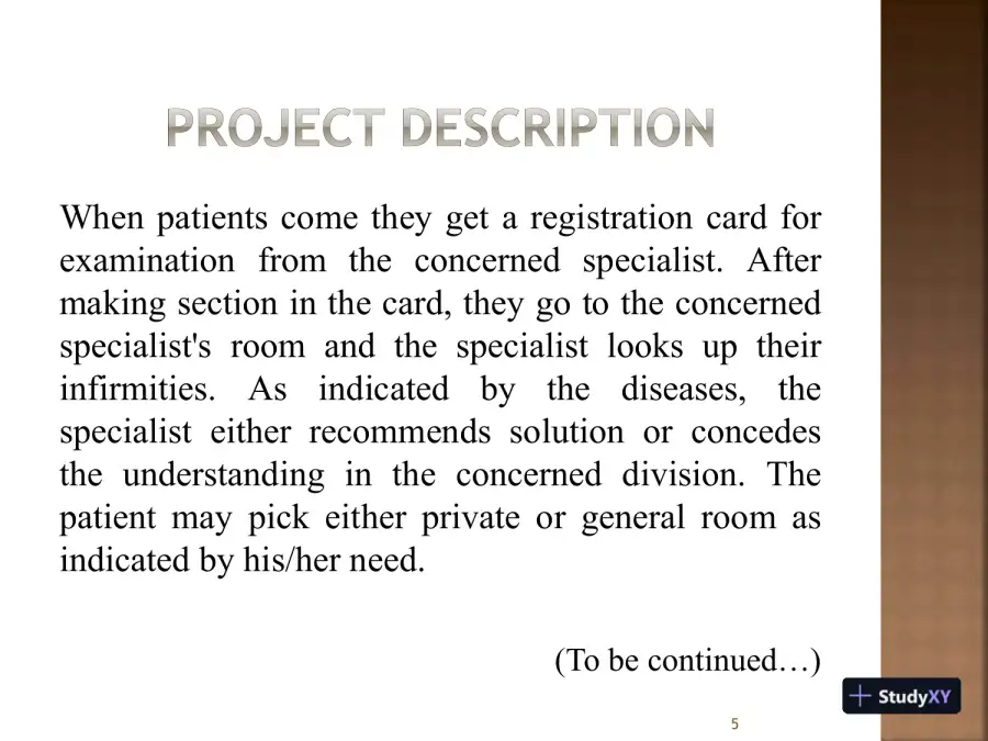Hospital Database 2, page 6