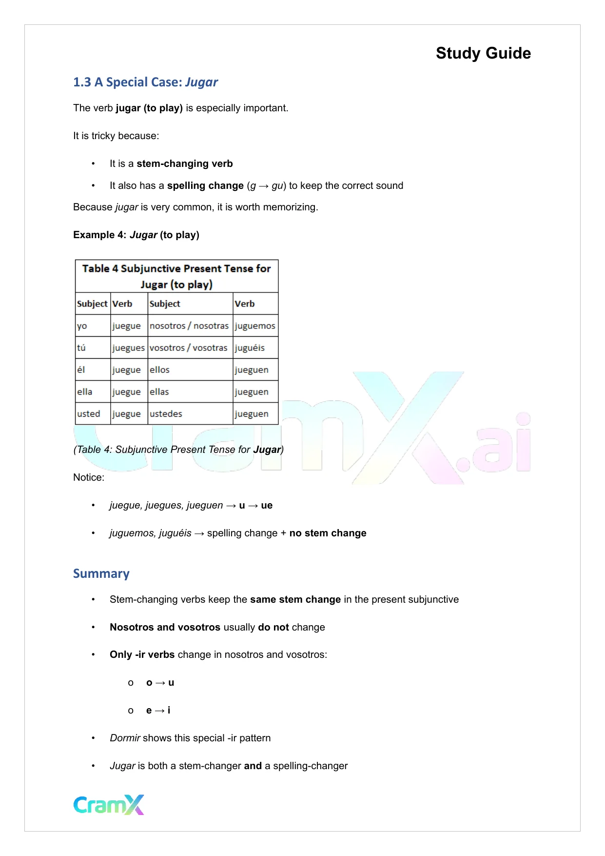 Spanish II - Subjunctive Mood I - Page 4 preview image
