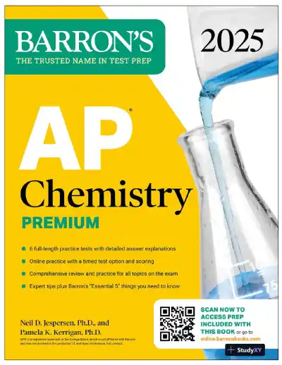 AP Chemistry Premium, 2025: Prep Book with 6 Practice Tests + Comprehensive Review (2025) - Page 1 preview image