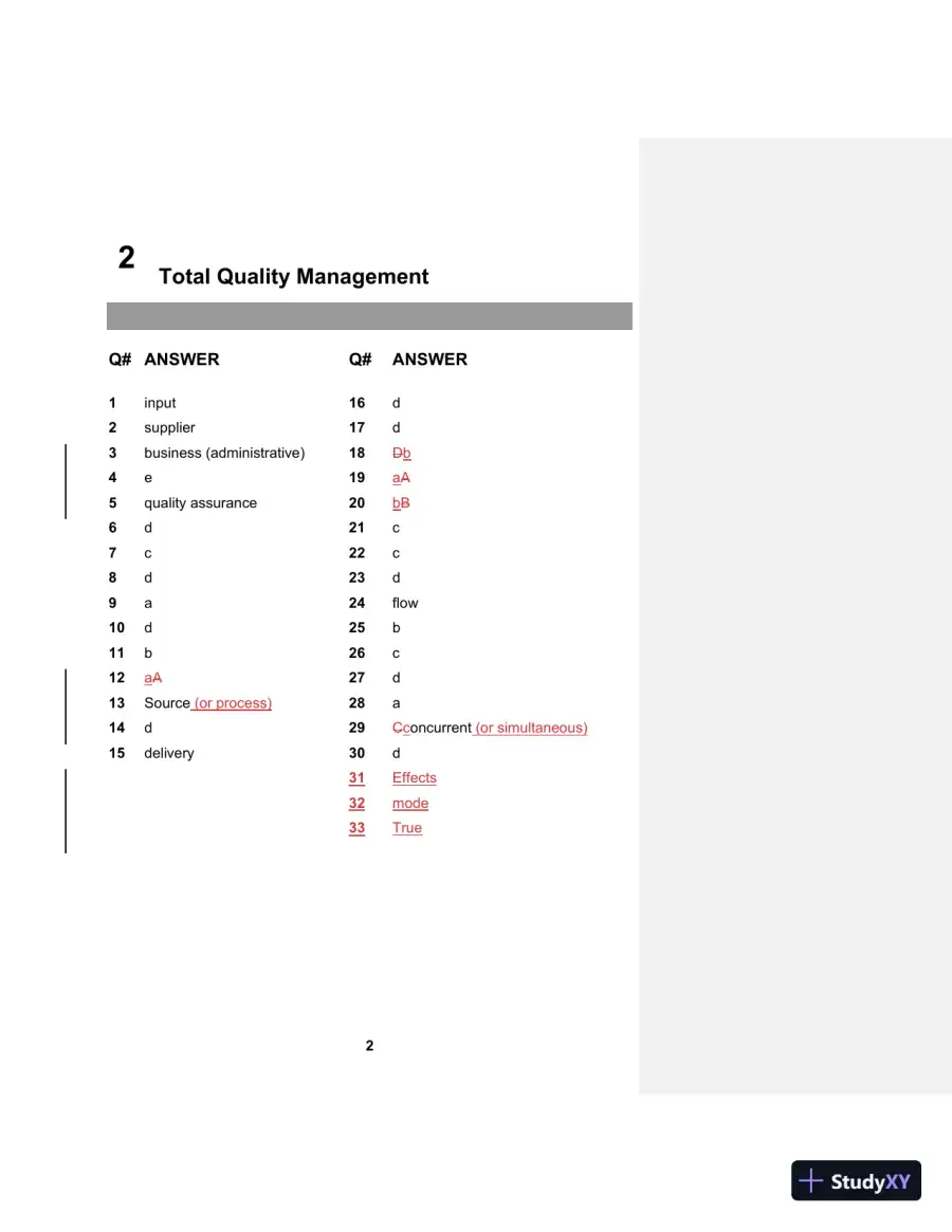 Solution Manual For Quality Technician's Handbook, The, 6th Edition, page 3