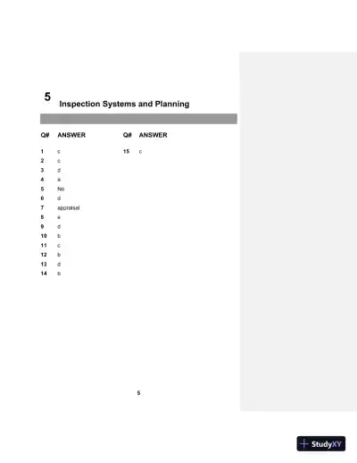 Solution Manual For Quality Technician's Handbook, The, 6th Edition - Page 6 preview image