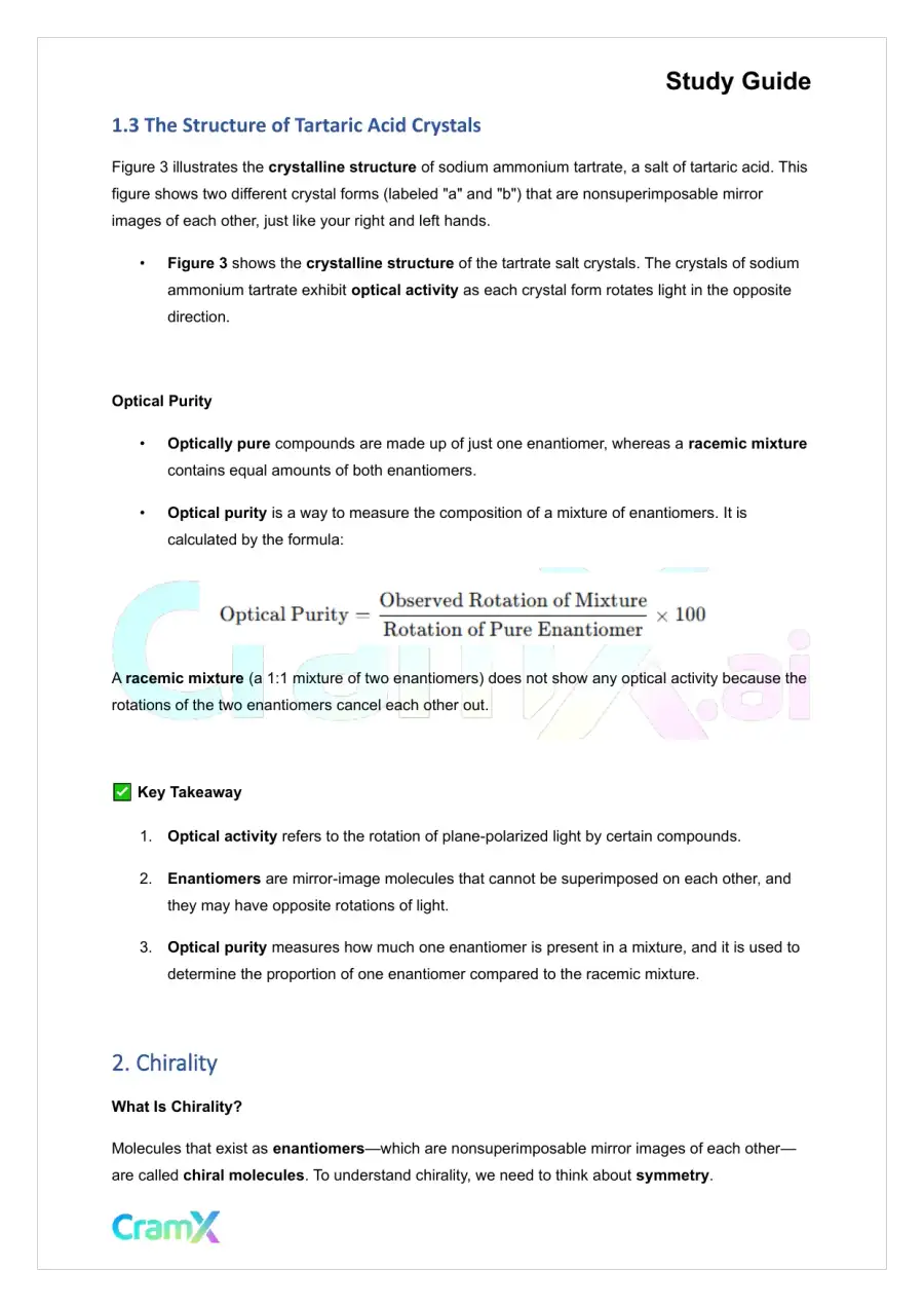 Organic Chemistry I - Stereochemistry, page 3
