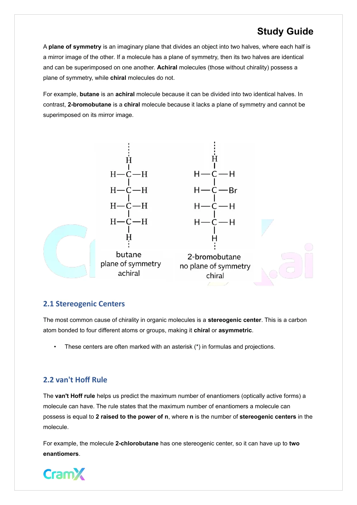 Organic Chemistry I - Stereochemistry - Page 4 preview image