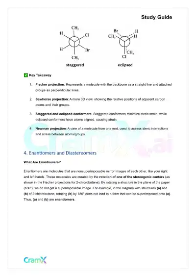Organic Chemistry I - Stereochemistry - Page 8 preview image