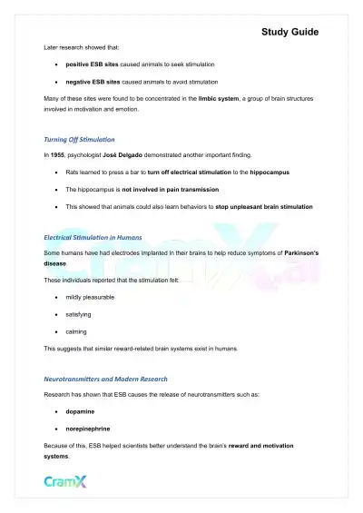 Psychology - Psychology Motivation - Page 5 preview image