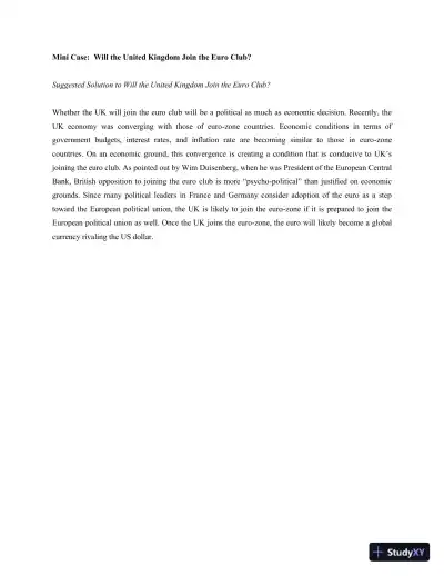 Solution Manual For International Financial Management, 3rd Edition - Page 18 preview image