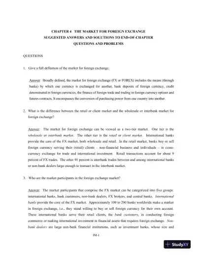 Solution Manual For International Financial Management, 3rd Edition - Page 27 preview image