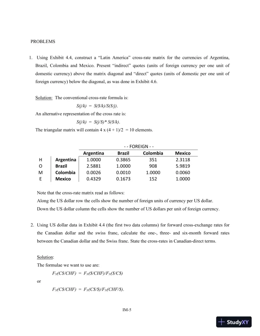 Solution Manual For International Financial Management, 3rd Edition, page 31