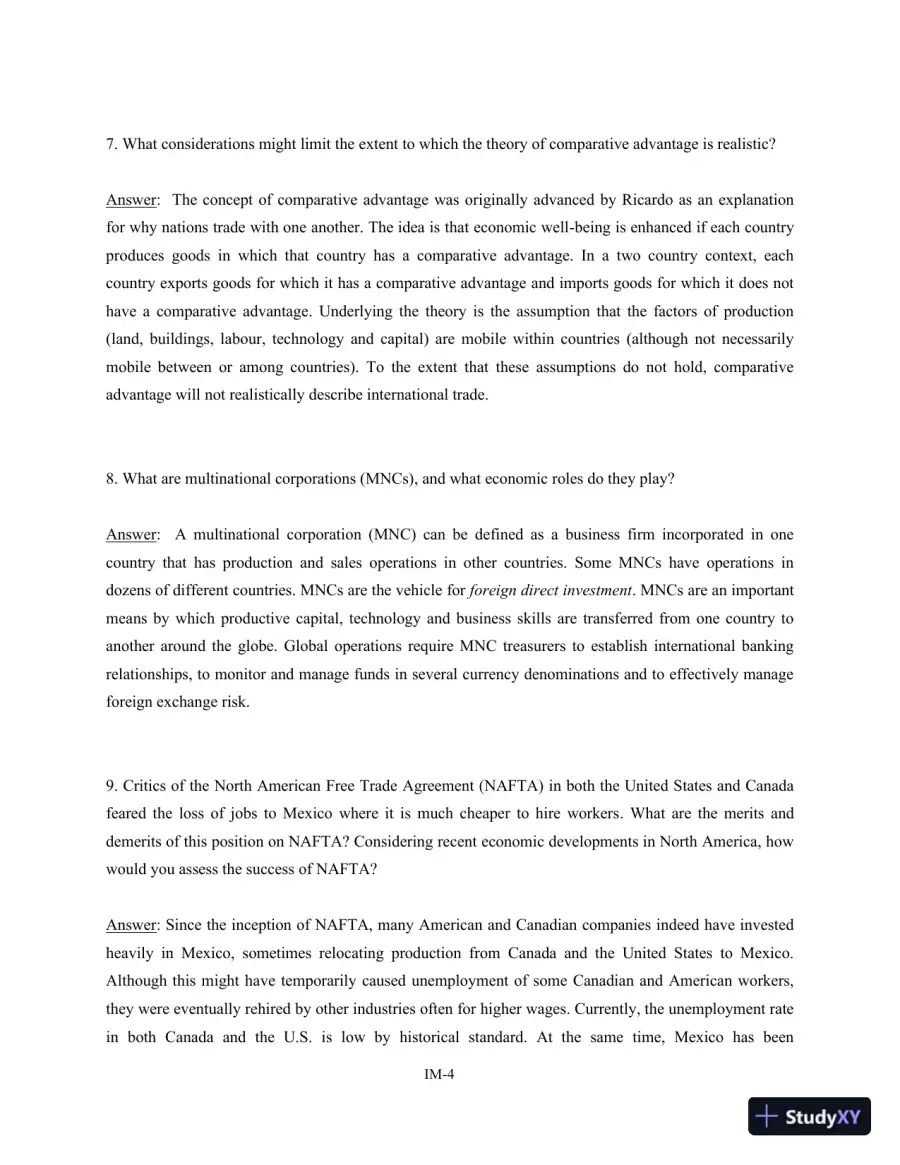 Solution Manual For International Financial Management, 3rd Edition, page 5