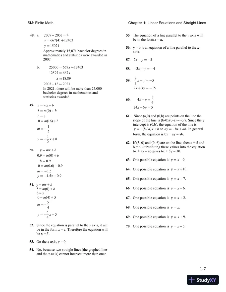 Solution Manual for Finite Mathematics and Its Applications, 12th Edition, page 10