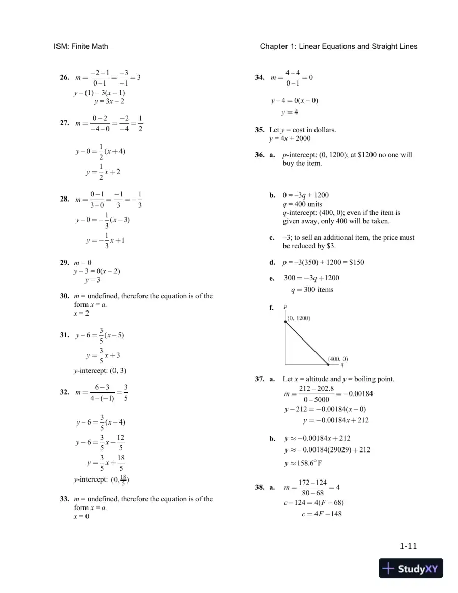 Solution Manual for Finite Mathematics and Its Applications, 12th Edition, page 14