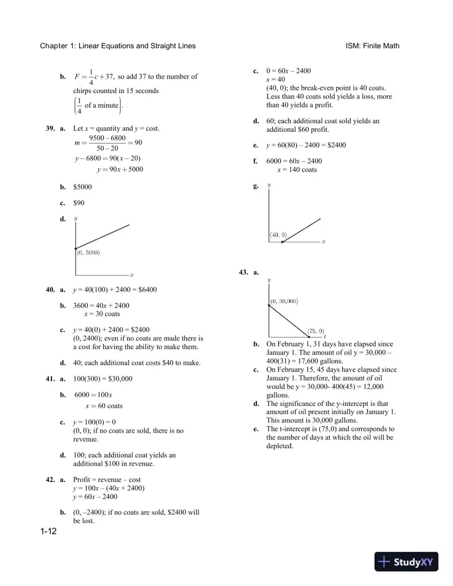 Solution Manual for Finite Mathematics and Its Applications, 12th Edition, page 15