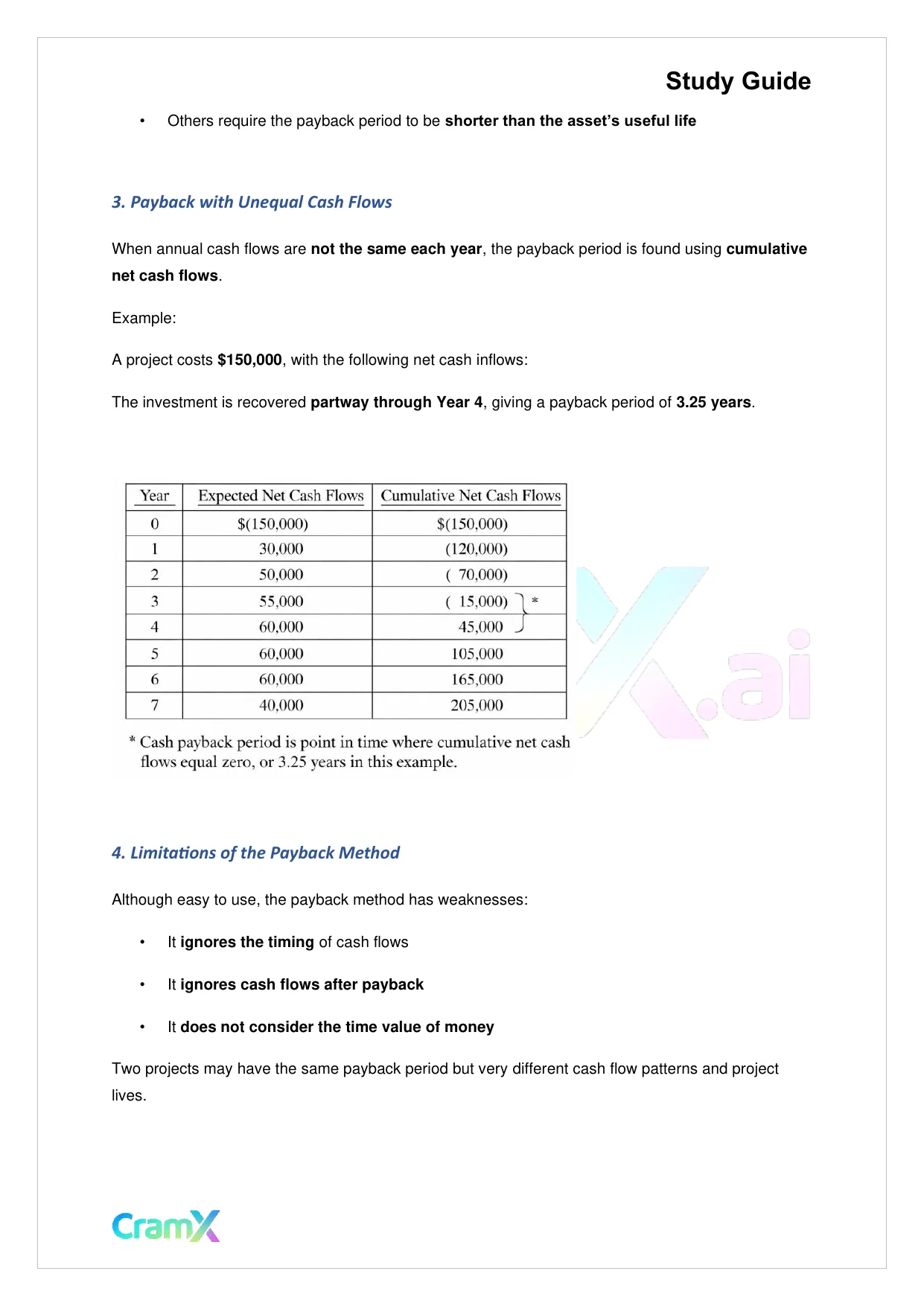 Accounting Principles II – Capital Budgeting - Page 3 preview image