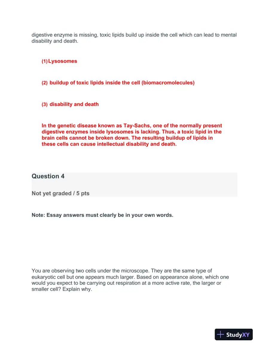 2022-2023 BIOD210 Biology Final Exam With Answers (23 Solved Questions), page 6