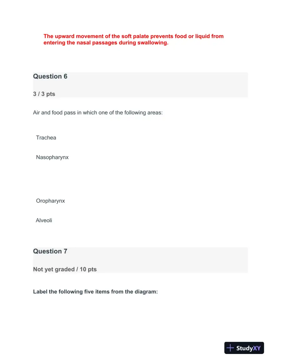 2022-2023 BIOD210 Biology Final Exam With Answers (23 Solved Questions), page 8