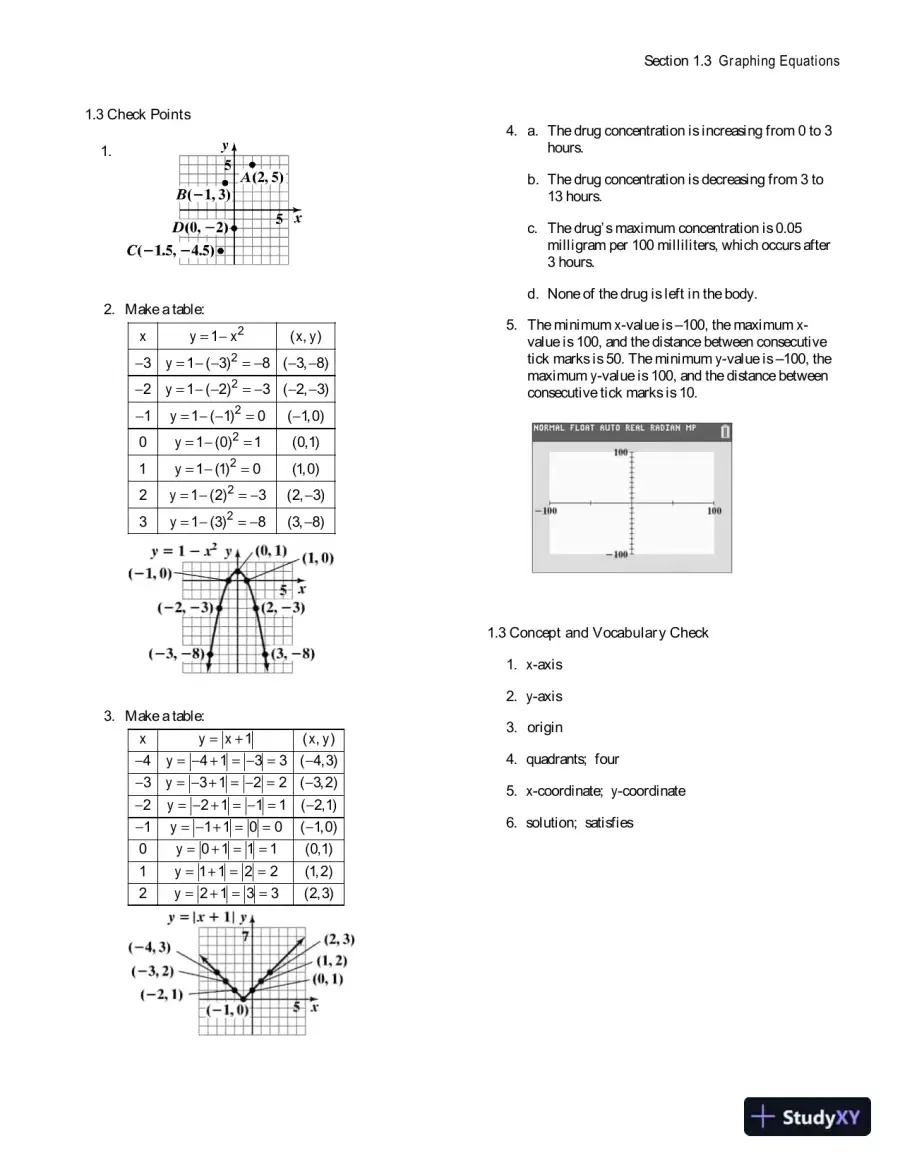 Solution Manual for Intermediate Algebra for College Students, 7th Edition, page 16