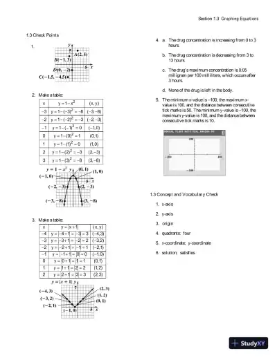 Solution Manual for Intermediate Algebra for College Students, 7th Edition - Page 16 preview image