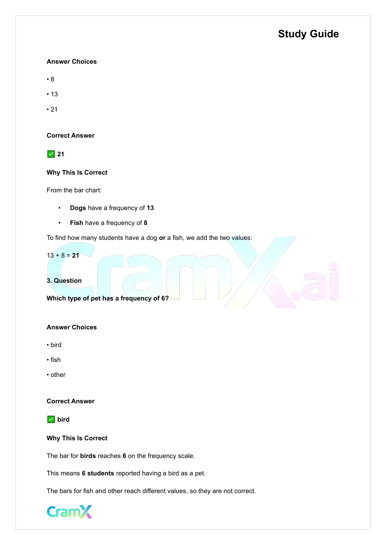 Statistics - Graphic Displays - Page 4 preview image