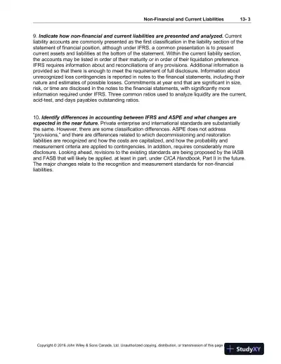 Test Bank For Intermediate Accounting: Volume 1, 11th Canadian Edition - Page 4 preview image