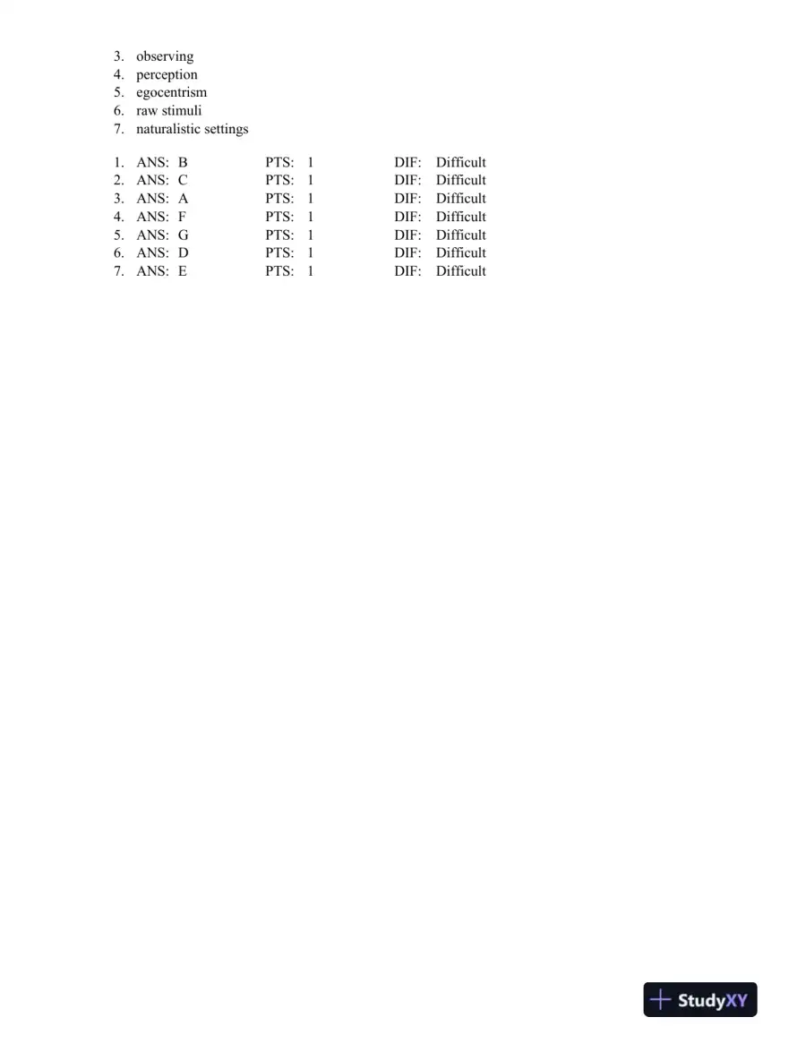 Seeing Young Children: A Guide to Observing and Recording Behavior 6th Edition Test Bank, page 4