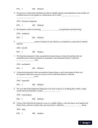Seeing Young Children: A Guide to Observing and Recording Behavior 6th Edition Test Bank - Page 8 preview image