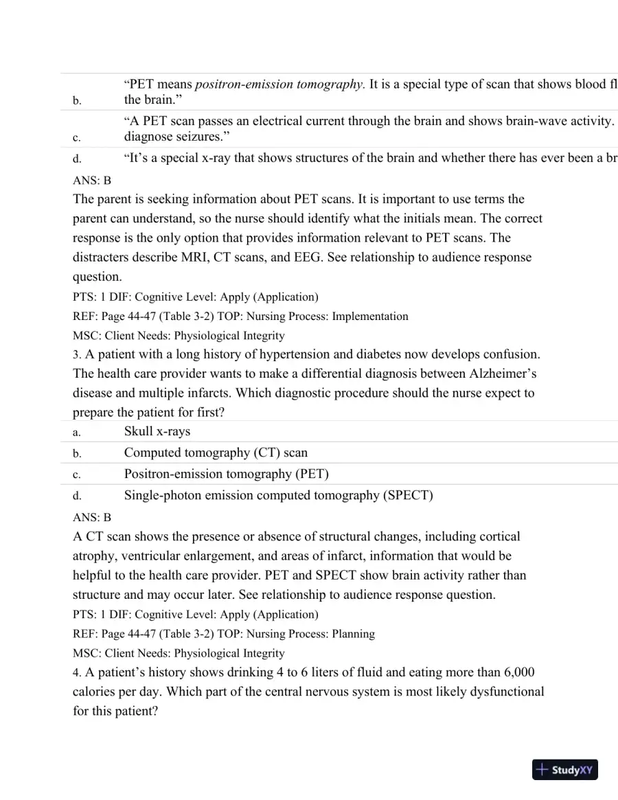 Test Bank For Varcarolis' Foundations Of Psychiatric Mental Health Nursing: A Clinical Approach, 7th Edition, page 31