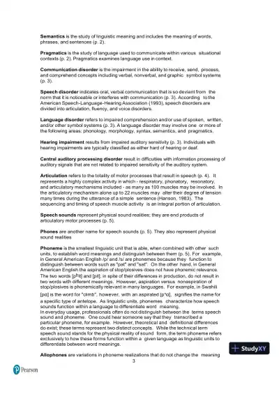 Test Bank for Articulation and Phonology in Speech Sound Disorders: A Clinical Focus, 6th Edition - Page 10 preview image