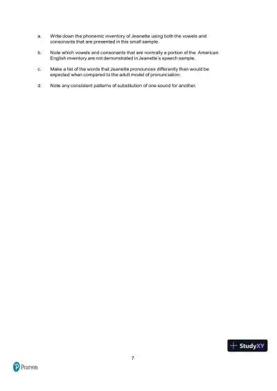 Test Bank for Articulation and Phonology in Speech Sound Disorders: A Clinical Focus, 6th Edition - Page 14 preview image